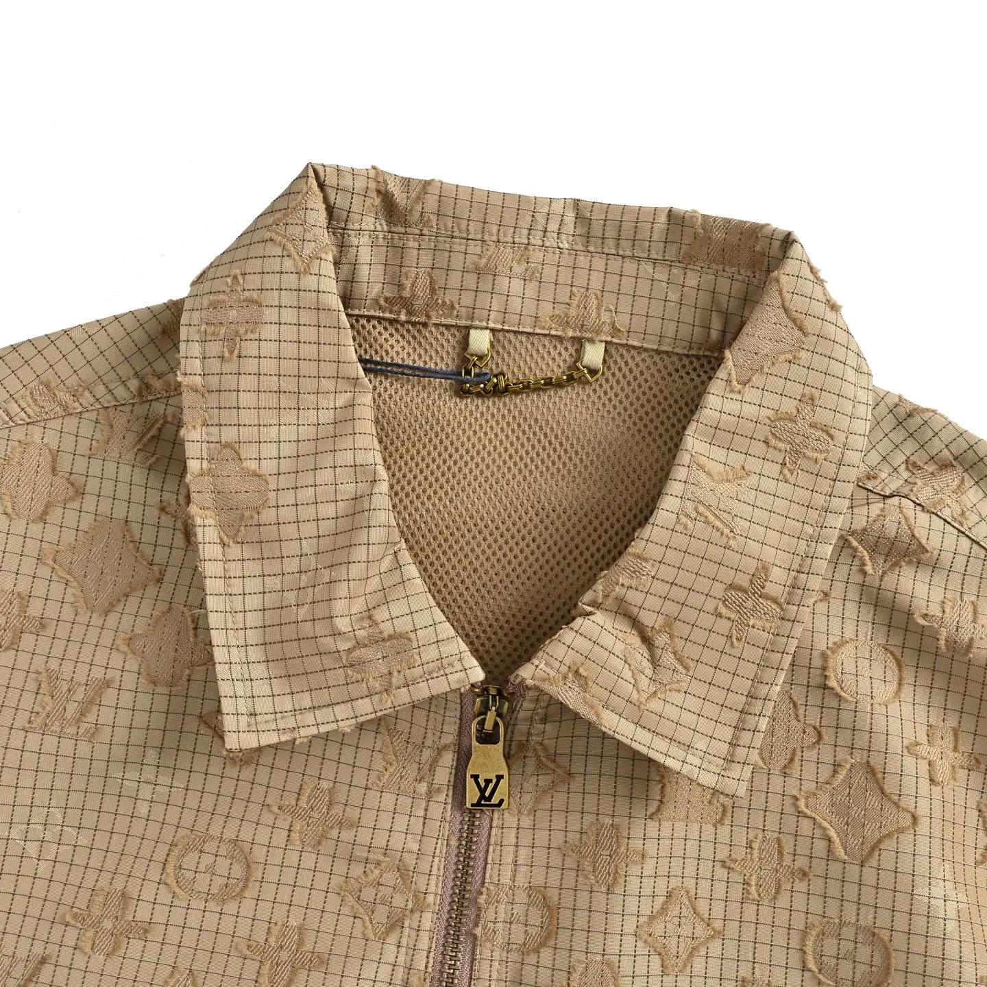 Louis Vuitton/Louis Vuitton old flower all over printed tear-resistant shirt jacket